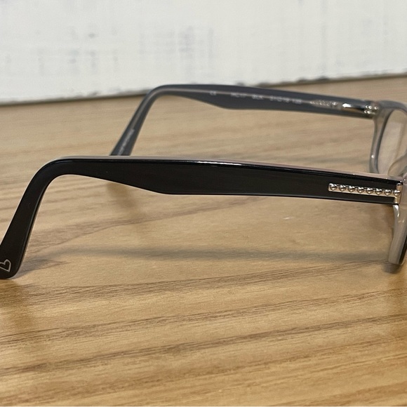 Hard Candy Eyeglasses, HC17, 51 18 135, black w/gray interior, excellent cond - Picture 10 of 13